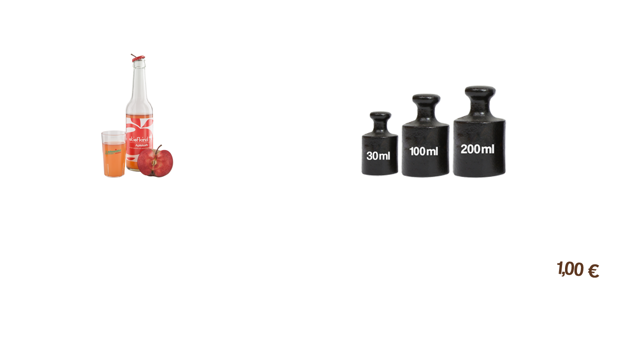 Stiefkind Apfelsaft
